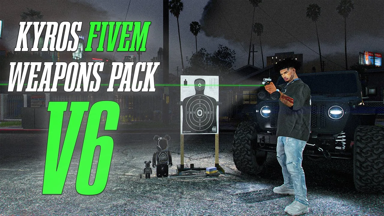 Kyros | Weapon Pack V6 | Free FiveM Script – FiveVault | FiveVault