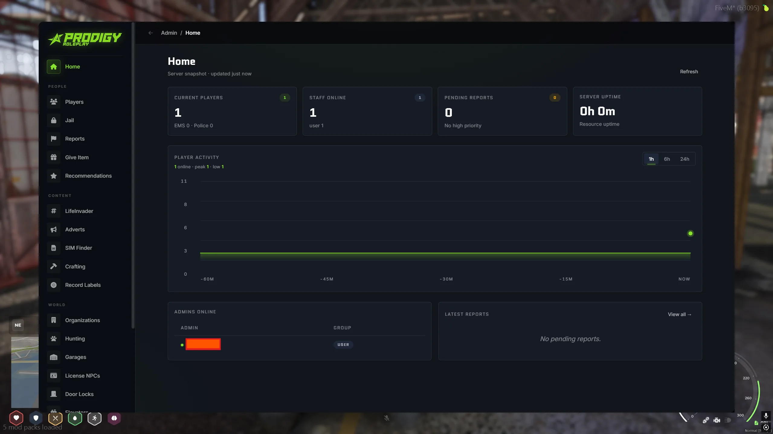 Prodigy Rp Admin Menu Prodigy | 4.0 Admin Menu | Free FiveM Script – FiveVault | FiveVault